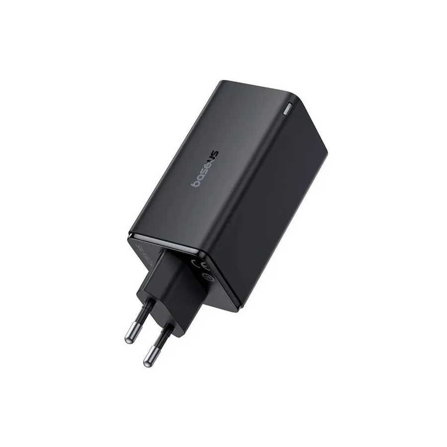 Сетевое зарядное устройство Baseus GaN6 Pro Charger 100W 2хType-C 2хUSB + кабель Type-C/Type-C (P10162705112-00) (черный